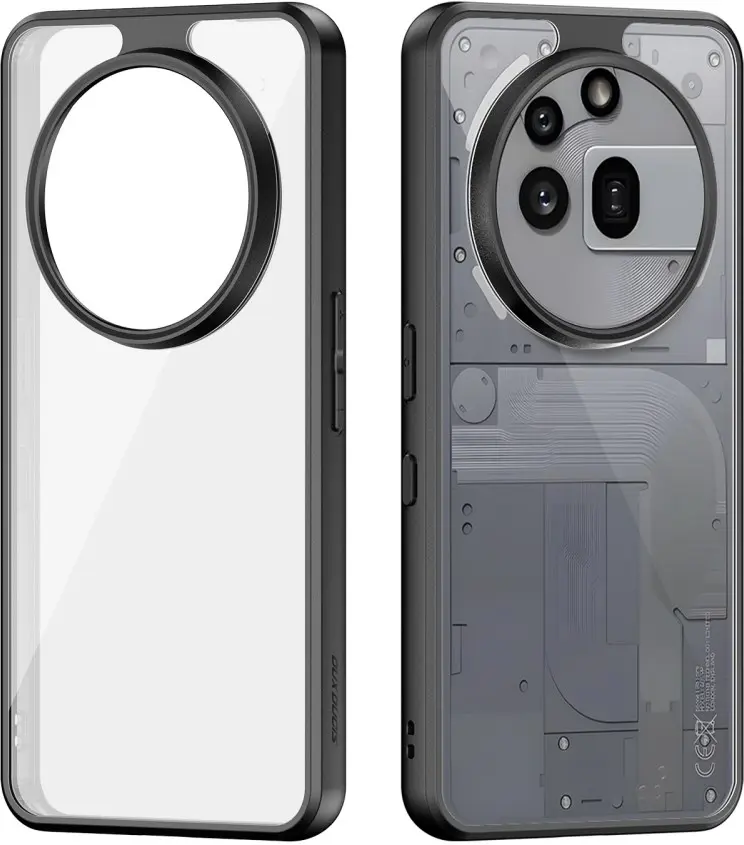 Dux Ducis Aimo Nothing Phone (3a) Pro Hoesje Back Cover Zwart afbeelding 2