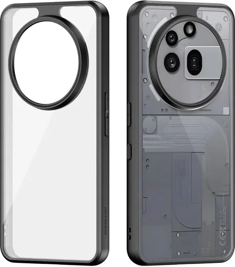 Dux Ducis Aimo Nothing Phone (3a) Pro Hoesje Back Cover Zwart afbeelding 2