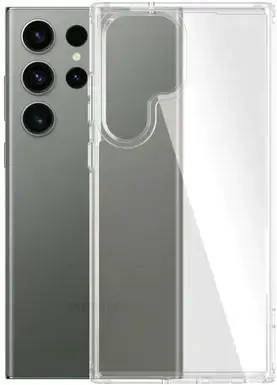 PanzerGlass HardCase Samsung Galaxy S23 Ultra Hoesje Back Cover Transparant afbeelding 1