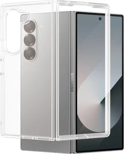 PanzerGlass HardCase Samsung Galaxy Z Fold 6 Hoesje Back Cover Transparant afbeelding 2