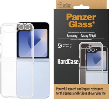 PanzerGlass HardCase Samsung Galaxy Z Flip 6 Hoesje Back Cover Transparant