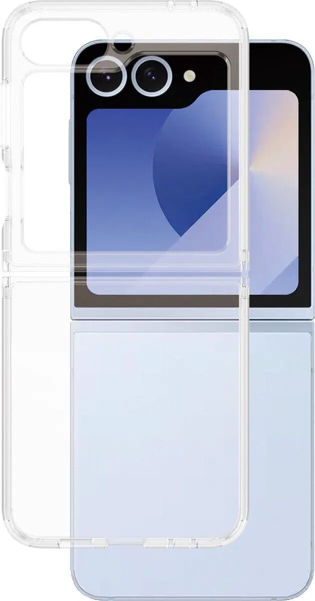 PanzerGlass HardCase Samsung Galaxy Z Flip 6 Hoesje Back Cover Transparant afbeelding 2