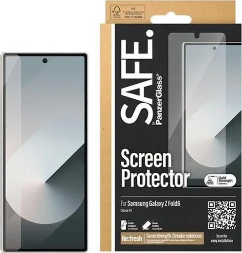 PanzerGlass SAFE Classic Fit Samsung Galaxy Z Fold 6 Screen Protector afbeelding 1