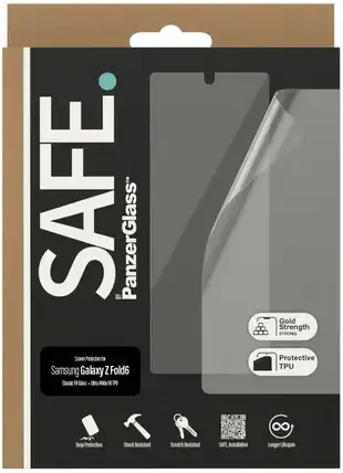 PanzerGlass SAFE Samsung Galaxy Z Fold 6 Display en Voorkant Screen Protector afbeelding 3