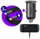 Nintendo Switch / Switch 2 - 45W Buddi Autolader met 3M USB-C naar USB-C kabel