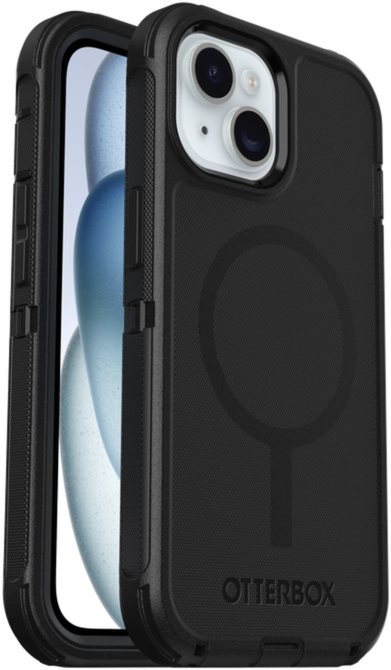 OtterBox Defender MagSafe Apple iPhone 17e / 16e / 15 / 14 / 13 Hoesje Zwart afbeelding 1