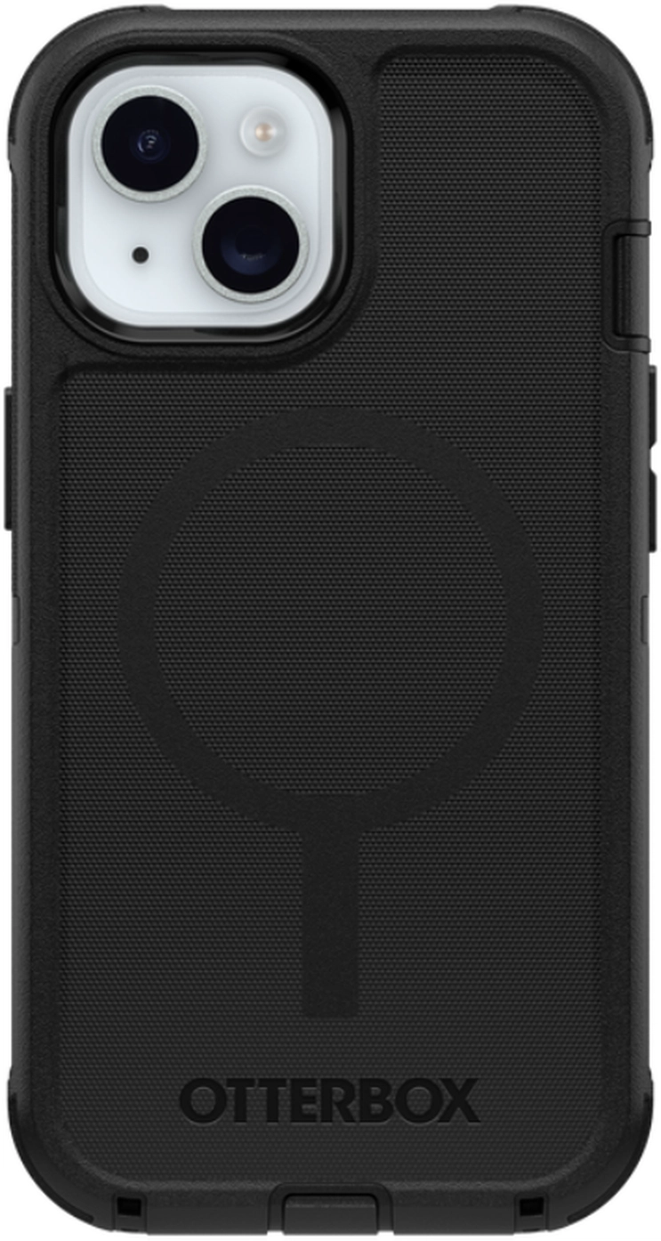 OtterBox Defender MagSafe Apple iPhone 17e / 16e / 15 / 14 / 13 Hoesje Zwart afbeelding 2