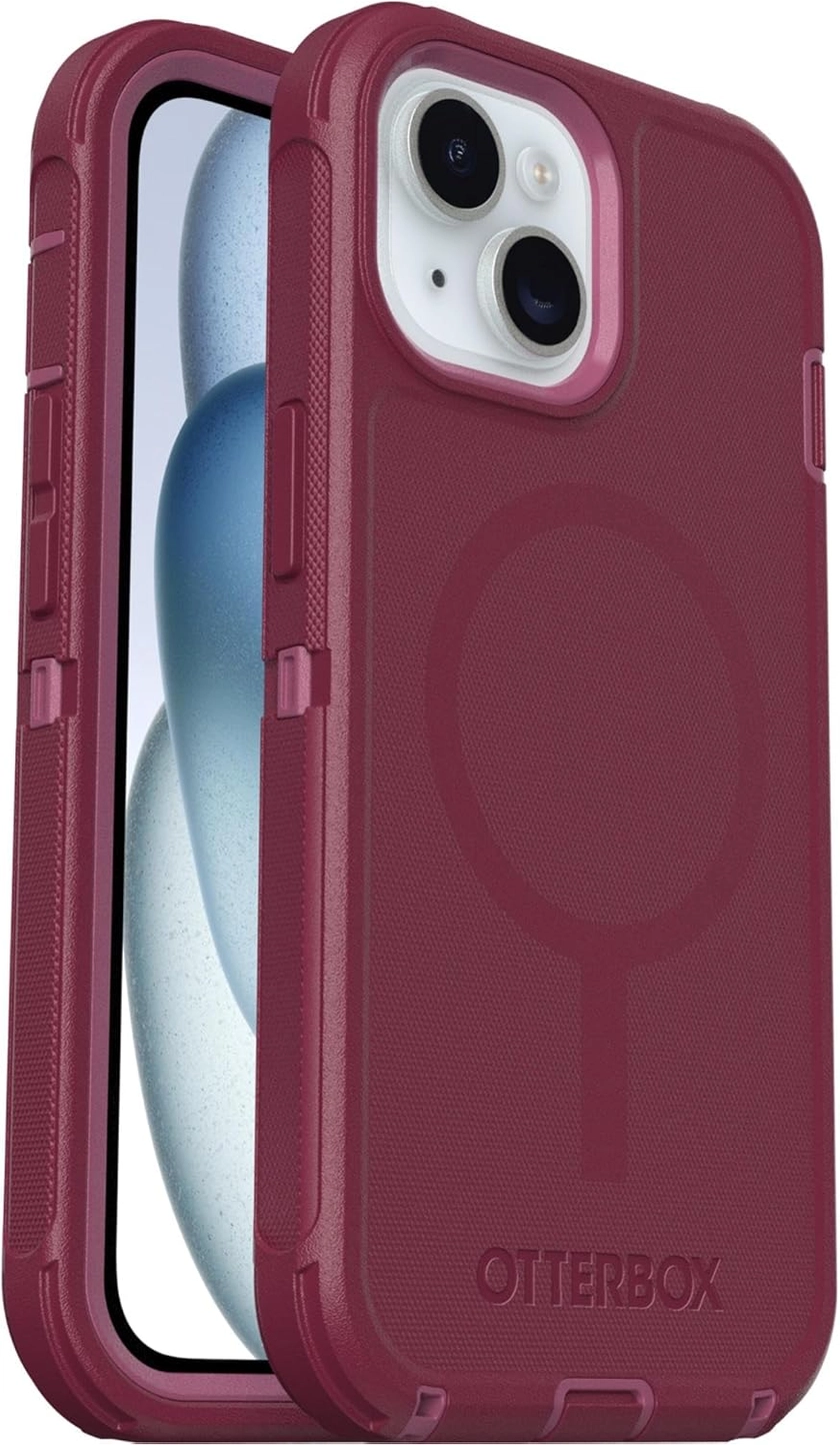 OtterBox Defender MagSafe Apple iPhone 17e / 16e / 15 / 14 / 13 Hoesje Roze afbeelding 1