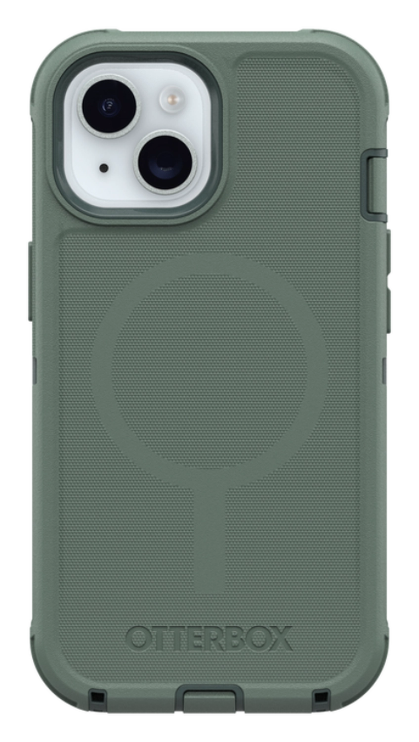 OtterBox Defender MagSafe Apple iPhone 17e / 16e / 15 / 14 / 13 Hoesje Groen afbeelding 2