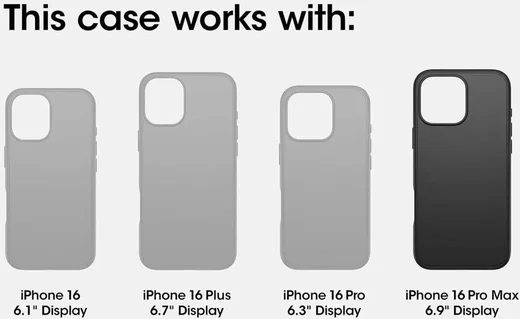 OtterBox Symmetry Core iPhone 16 Pro Max Hoesje MagSafe Back Cover Wit afbeelding 3