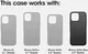 OtterBox Symmetry Core iPhone 16 Pro Max Hoesje MagSafe Back Cover Wit afbeelding 3