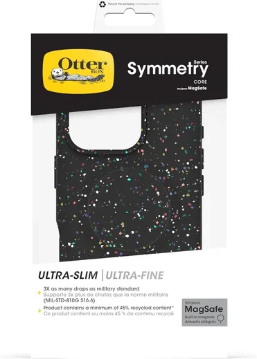 OtterBox Symmetry Core Apple iPhone 16 Pro Hoesje MagSafe Back Cover Zwart afbeelding 5