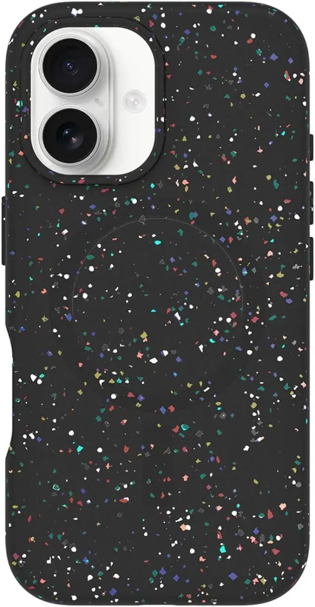 OtterBox Symmetry Core Apple iPhone 16 Hoesje MagSafe Back Cover Zwart afbeelding 2