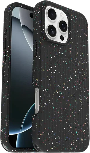 OtterBox Symmetry Core iPhone 16 Pro Max Hoesje MagSafe Back Cover Zwart afbeelding 1