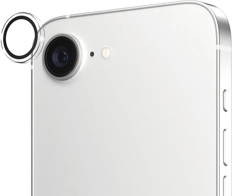 PanzerGlass Hoops Rings Apple iPhone 17e / 16e Camera Lens Protector Glas afbeelding 3