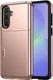Samsung A56/ A36 hoesje met kaarthouder - Back Cover Pasjeshouder - Roze afbeelding 12