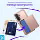 Samsung A56/ A36 hoesje met kaarthouder - Back Cover Pasjeshouder - Roze afbeelding 4