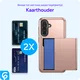 Samsung A56/ A36 hoesje met kaarthouder - Back Cover Pasjeshouder - Roze afbeelding 10