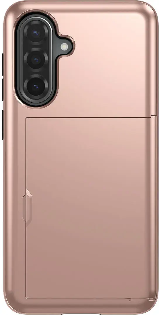 Samsung A56/ A36 hoesje met kaarthouder - Back Cover Pasjeshouder - Roze afbeelding 15