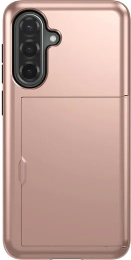 Samsung A56/ A36 hoesje met kaarthouder - Back Cover Pasjeshouder - Roze afbeelding 15