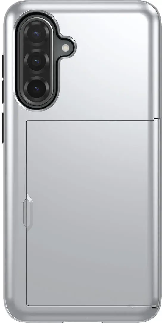 Samsung Galaxy A56 / A36 Hoesje met Slider Kaarthouder Back Cover Grijs afbeelding 14