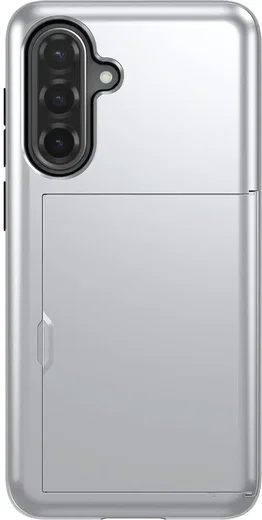 Samsung Galaxy A56 / A36 Hoesje met Slider Kaarthouder Back Cover Grijs afbeelding 14