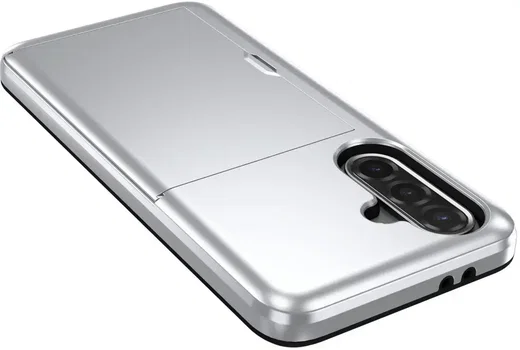 Samsung Galaxy A56 / A36 Hoesje met Slider Kaarthouder Back Cover Grijs afbeelding 18
