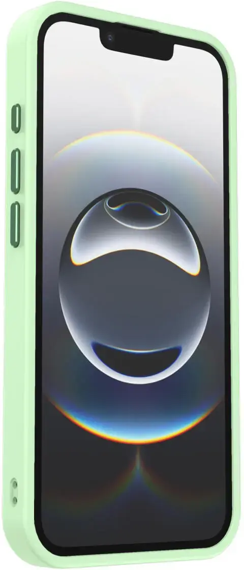 Apple iPhone 17e / 16e Hoesje met MagSafe Back Cover Matte Groen afbeelding 19