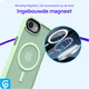Apple iPhone 17e / 16e Hoesje met MagSafe Back Cover Matte Groen afbeelding 10