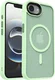 Apple iPhone 17e / 16e Hoesje met MagSafe Back Cover Matte Groen afbeelding 15