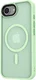 Apple iPhone 17e / 16e Hoesje met MagSafe Back Cover Matte Groen afbeelding 17