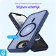 Apple iPhone 17e / 16e Hoesje met MagSafe Back Cover Matte Blauw afbeelding 7
