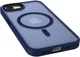 Apple iPhone 17e / 16e Hoesje met MagSafe Back Cover Matte Blauw afbeelding 13