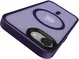 Apple iPhone 17e / 16e Hoesje met MagSafe Back Cover Matte Paars afbeelding 14