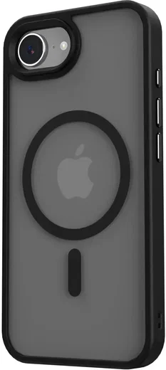 Apple iPhone 17e / 16e Hoesje met MagSafe Back Cover Matte Zwart afbeelding 18