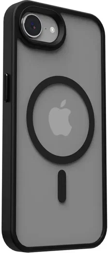 Apple iPhone 17e / 16e Hoesje met MagSafe Back Cover Matte Zwart afbeelding 19