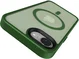 Apple iPhone 17e / 16e Hoesje met MagSafe Back Cover Matte Donker Groen afbeelding 13