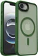 Apple iPhone 17e / 16e Hoesje met MagSafe Back Cover Matte Donker Groen afbeelding 15