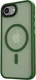 Apple iPhone 17e / 16e Hoesje met MagSafe Back Cover Matte Donker Groen afbeelding 17