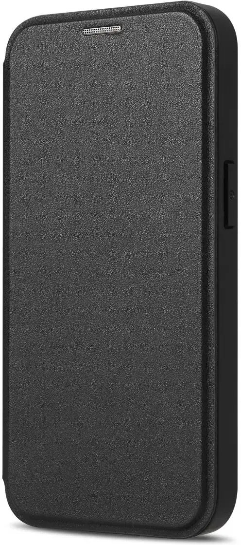 Apple iPhone 17e / 16e Hoesje met MagSafe / Qi2 Book Case Transparant / Zwart afbeelding 5