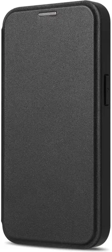 Apple iPhone 17e / 16e Hoesje met MagSafe / Qi2 Book Case Transparant / Zwart afbeelding 5
