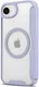Apple iPhone 17e / 16e Hoesje met MagSafe / Qi2 Book Case Transparant / Paars afbeelding 6