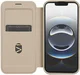 Apple iPhone 17e / 16e Hoesje met MagSafe / Qi2 Book Case Transparant / Beige afbeelding 1