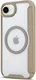 Apple iPhone 17e / 16e Hoesje met MagSafe / Qi2 Book Case Transparant / Beige afbeelding 6