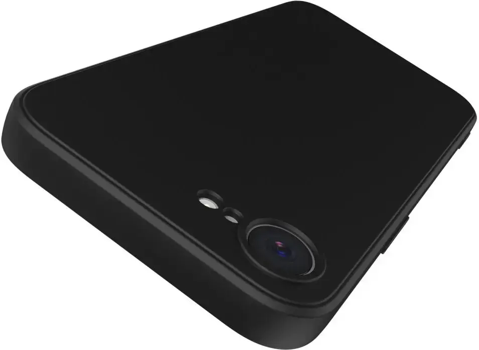 Apple iPhone 17e / 16e Hoesje met Camera Bescherming Dun TPU Back Cover Zwart afbeelding 6