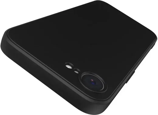 Apple iPhone 17e / 16e Hoesje met Camera Bescherming Dun TPU Back Cover Zwart afbeelding 6