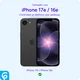 Apple iPhone 17e / 16e Hoesje met Camera Bescherming Dun TPU Back Cover Zwart afbeelding 3