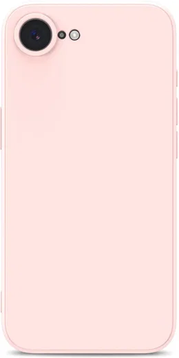 Apple iPhone 17e / 16e Hoesje met Camera Bescherming Dun TPU Back Cover Roze afbeelding 4