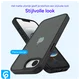 Apple iPhone 17e / 16e Hoesje Back Cover Matte Zwart afbeelding 2