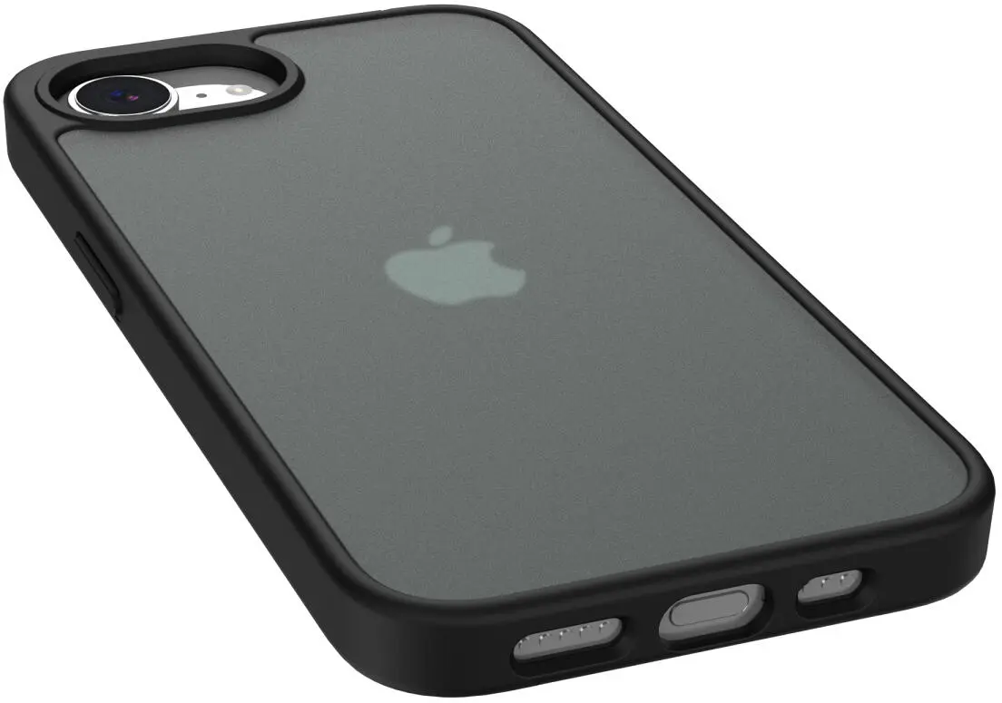 Apple iPhone 17e / 16e Hoesje Back Cover Matte Zwart afbeelding 14